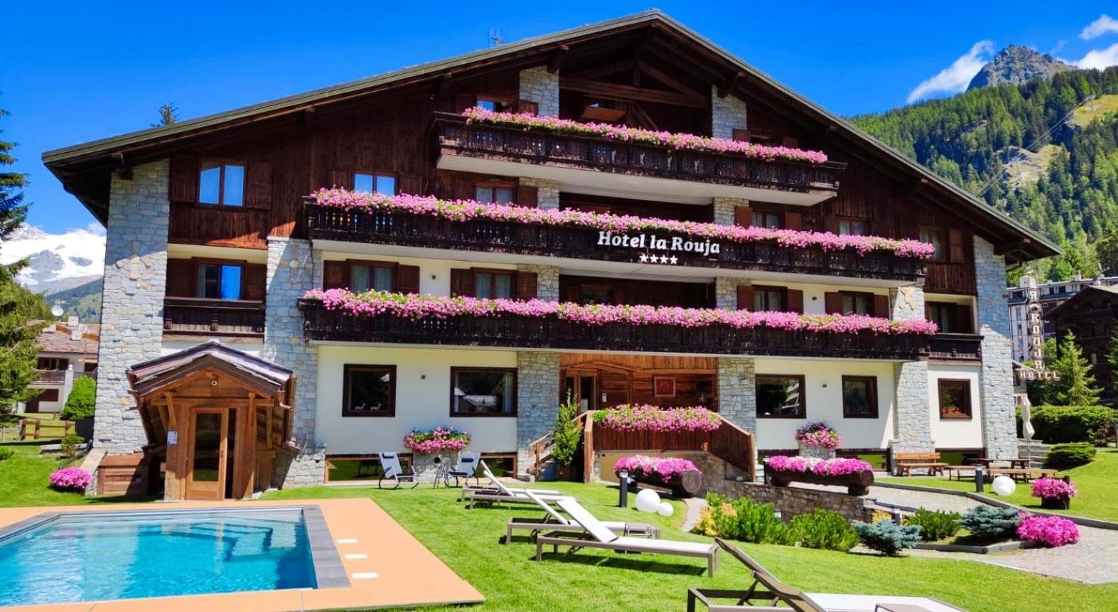 Hotel La Rouja Champoluc Luaran gambar